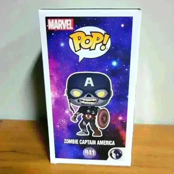Funko pop what if series zombie Caption America #941 - Picture 4 of 6